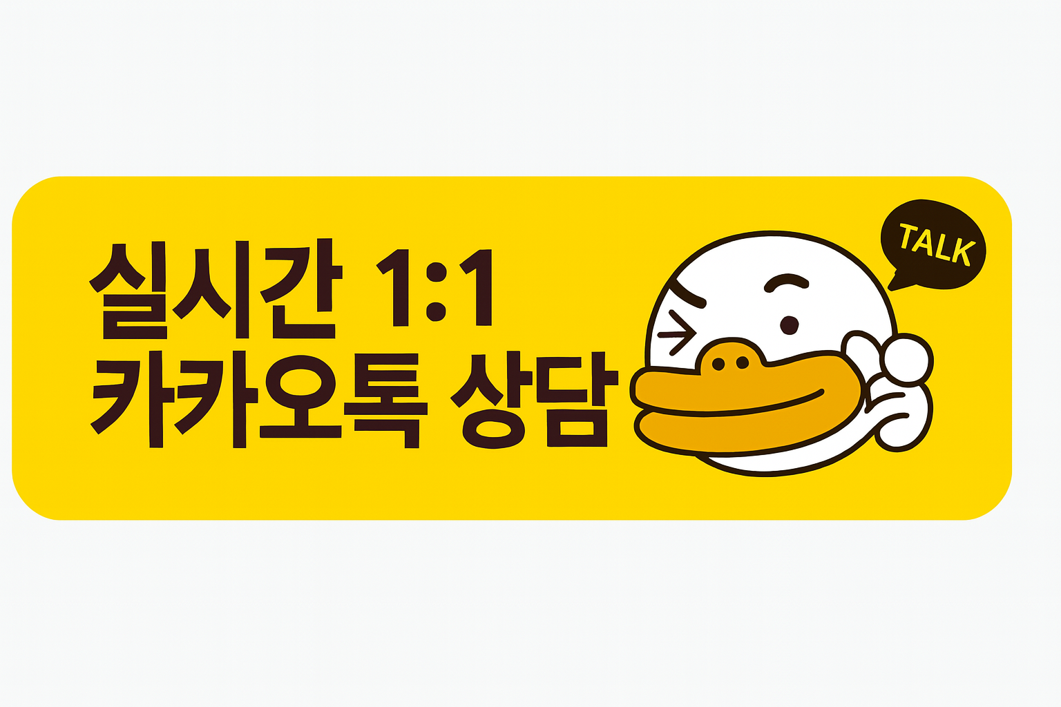 카카오톡 1:1 채팅하기